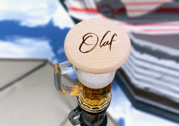 Bierdeckel mit Namen