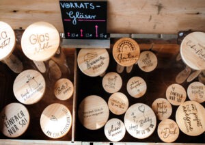 Vorratsgläser in verschiedenen Ausführungen