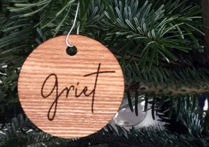 personalisierter Weihnachtsbaumschmuck